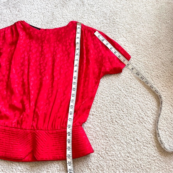 Vintage CHARLES BIANCO Italian Collection Silk Structured Skirt Set—SZ. 8 - Picture 13 of 17